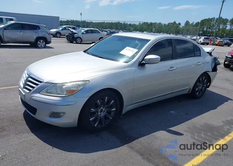 2009 Hyundai Genesis 3.8 из США, поврежденный, VIN KMHGC46E99U051207